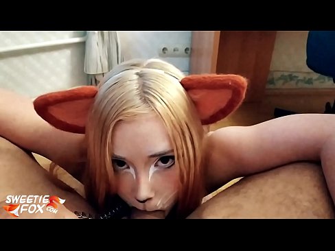 ❤️ Kitsune هن جي وات ۾ ڊڪ ۽ ڪم نگل ❤ مقعد فحش
